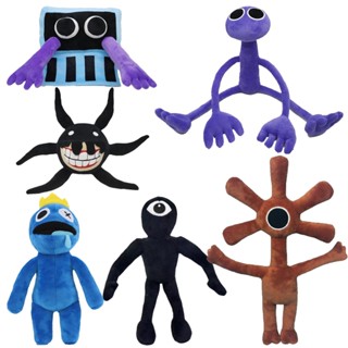 ใหม่ ของเล่นตุ๊กตาการ์ตูนเกมสยองขวัญ Rainbow Friends Doors Seek Stuffed Plush Toy Doll