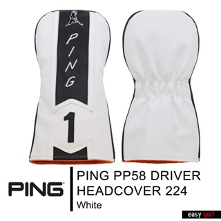 PING  PP58 DRIVER HEADCOVER 224 LIMITED PING HEAD COVER ปลอกหัวไม้กอล์ฟ ปลอกหุ้มหัวไม้กอล์ฟ