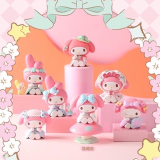 Blind Box ได้1ตัวแบบสุ่ม - My Melody Secret Forest Tea Party by Miniso (Set of 6+1)