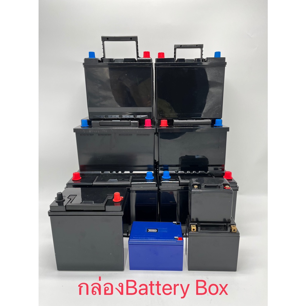 battery-box-กล่องเปล่าdiyใส่แบตเตอรี่ลิเธียม-แบต18650-32650-lifepo4-สำหรับแบต12v-24vขนาด5-200ah-กล่องวัสดุพลาสติกabsหนา