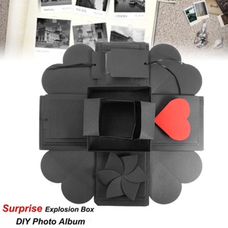 ใหม่ กล่องวันเกิด กล่องเซอร์ไพรส์ กล่องระเบิด อัลบั้มรูป DIY หน่วยความจํา สมุดภาพ