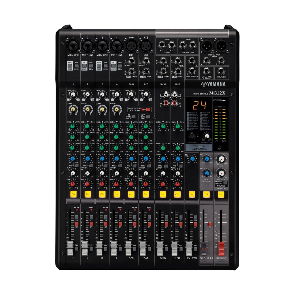 yamaha-mg12x-มิกเซอร์อนาล็อก-12-ช่อง-mixer-analog-มิกเซอร์-at-prosound