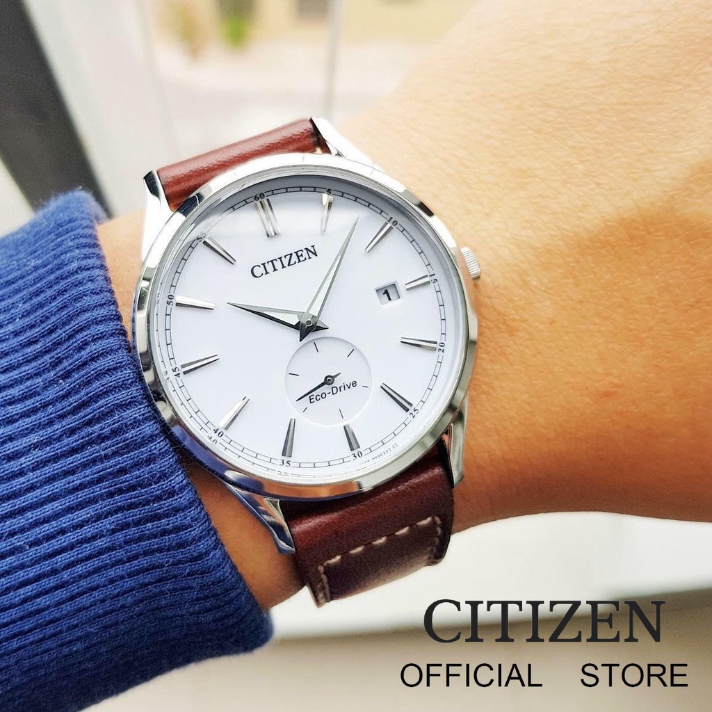 citizen-eco-drive-bv1119-14a-leather-mens-watch-นาฬิกาผู้ชายพลังงานแสง