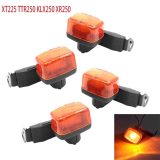 Motorcycle Front Rear Brake Turn Signals Indicator Light LAMP For Yamaha XT225 TTR250 KLX250 honda XR250 XR TTR KLX 250