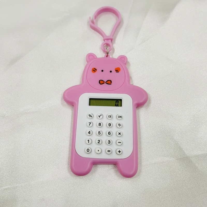 มินิเครื่องคิดเลขน้องหมีน่ารัก-ขนาดพกพา-calculator-เครื่องคิดเลข-8-หลัก