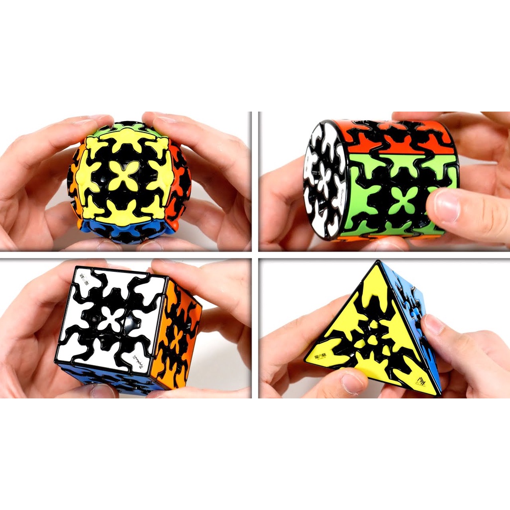 rubik-qiyi-gear-series-รูบิค-3x3x3-พีระมิด-รูบิคแบบแปลกๆ-สินค้าพร้อมส่ง