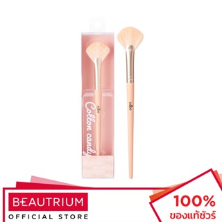 ODBO Cotton Candy Highlight Fan Brush OD8006 แปรงแต่งหน้า 1pcs