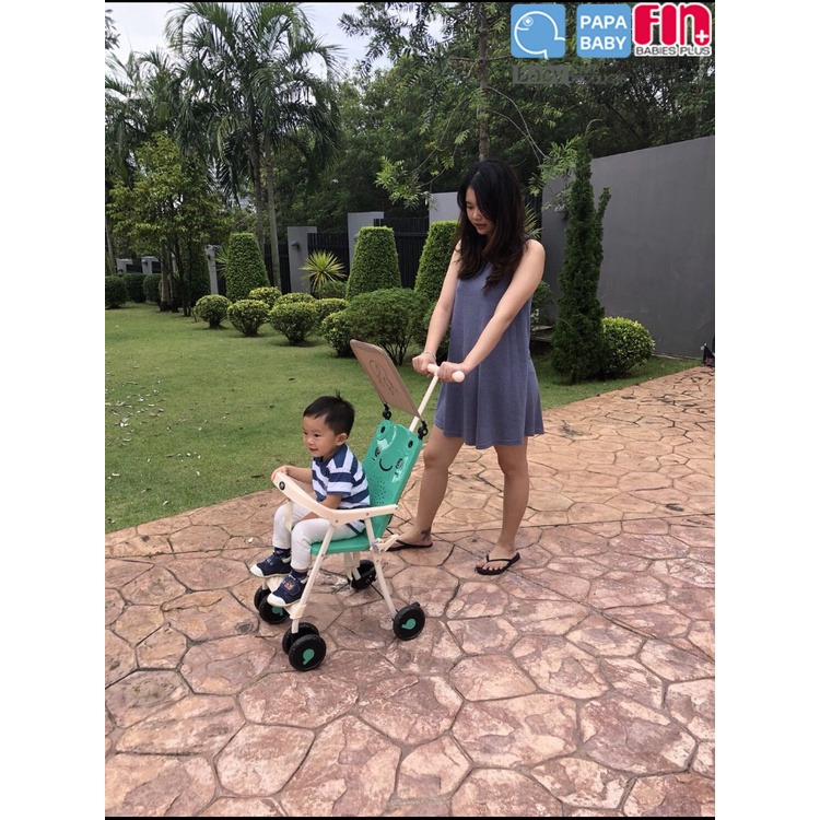 fin-รถเข็นเด็ก-mini-stroller-รุ่น-car-710-กะทัดรัด-รถเข็นเด็กพกพา-สะดวกสบาย