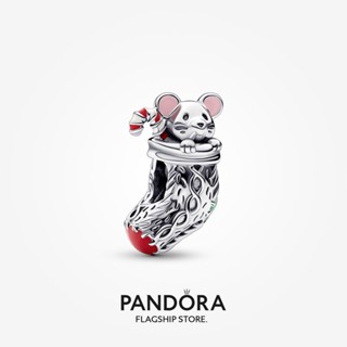 Pandora ถุงน่อง ลายหนู ของขวัญวันหยุดเทศกาล สําหรับผู้หญิง p804