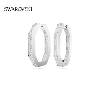 [พร้อมส่ง] Swarovski Dextera Big Hoop ต่างหู (ขนาดใหญ่) ของขวัญวันเกิด ระดับไฮเอนด์ สําหรับทุกเพศ