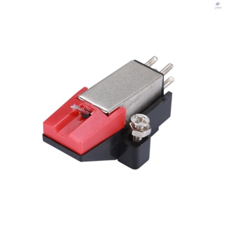 [In Stock] Dual Moving Magnet Turntable Cartridge with Stereo Stylus Needle Vinyl Record Player Phonograph Replacement Accessory