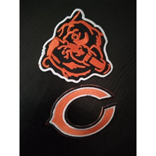 Chicago Bears ตัวรีดติดเสื้อ อาร์มติดเสื้อ งานปัก งานdiyมี2แบบ