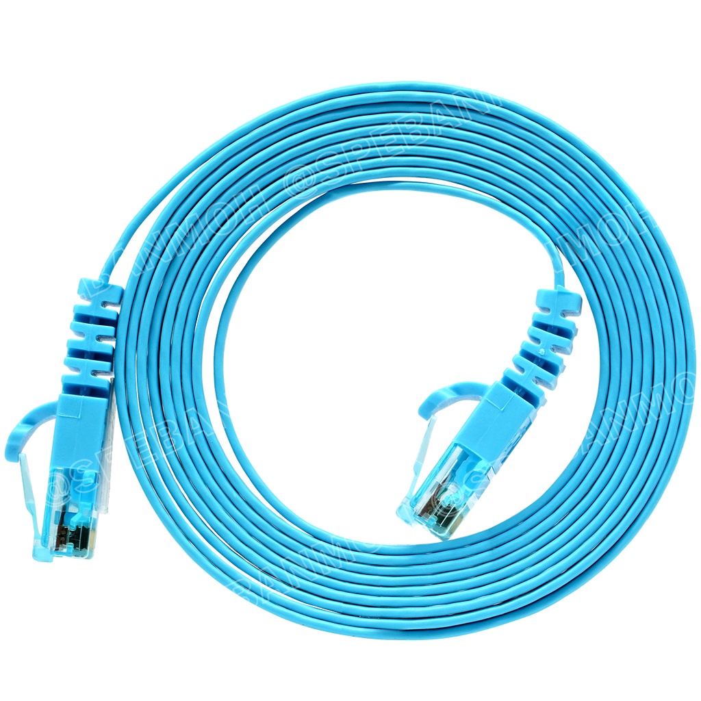 US-5143-8 3 เมตร Cat6 Flat Patch Cord สายแลน Cat6 Link สายแลนสำเร็จรูป ...