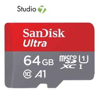 ภาพหน้าปกสินค้าไมโครเอสดีการ์ด SanDisk Ultra microSDXC C10 A1 U1 UHS-I 140MB/s R by Studio7 ที่เกี่ยวข้อง