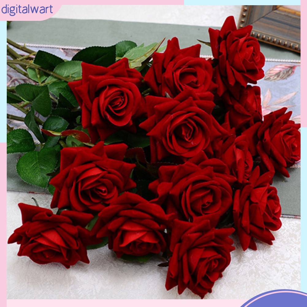 dg-1-ชิ้น-ดอกไม้ประดิษฐ์-กุหลาบปลอม-สำหรับประดับช่อดอกไม้-แต่งงาน