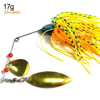 HOT_ Willow Blade Spinner ตกปลาเบส Tackle Hook Crankbait