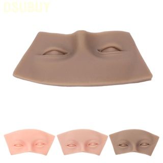 Dsubuy Silicone Makeup Face 3D Soft Elastic Reusable Authentic Feel Multi Purpose Practice Board for Training