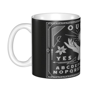 Ouija Board Coffee Mugs DIY Customized Halloween Mystic Gothic Witchcraft Ceramic Mug Creative Present