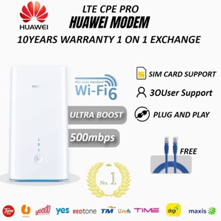 WiFi เราเตอร์ ซิมการ์ด โมเดม PRO CPE 4G  LTE Cat4 Up To 500Mbps 2.4G AC1200 Router GT990+ Modified Bypass