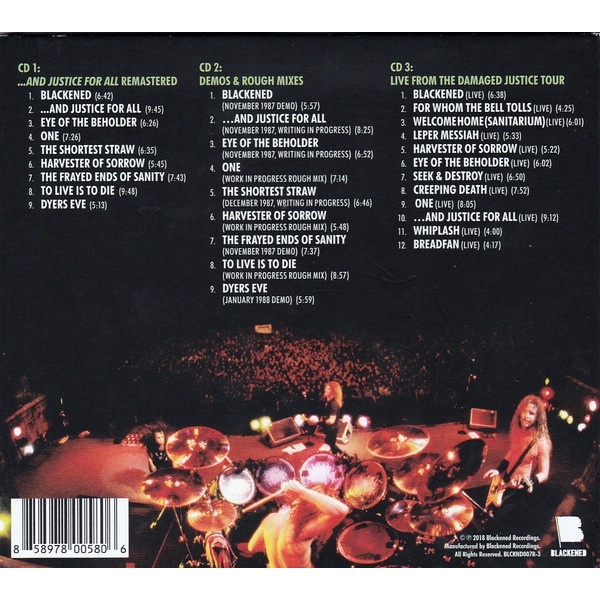 ซีดี-cd-metallica-and-justice-for-all-special-edition-3cd-made-in-usa-มือ1