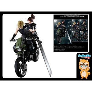 Final Fantasy VII Remake PLAY ARTS Kai Jessie, Cloud &amp; Bike SET [ของแท้💯%(#4988601358538)]