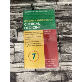 Oxford handbook of clinical medicine (หนังสือมือสอง)>99books<