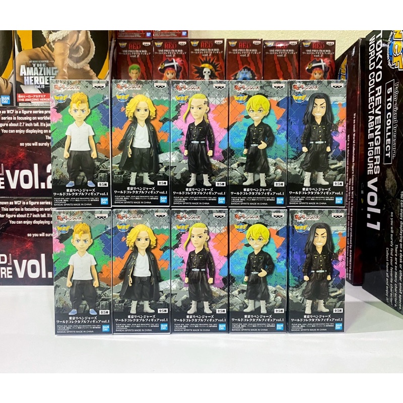 งานแท้-wcf-tokyo-revengers-vol-1-world-collectable-figure-lot-jp-โมเดลโตเกียวรีเวนเจอร์-ฟิกเกอร์