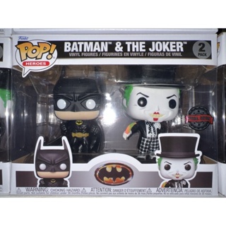 Funko Pop! Batman &amp; Joker มือหนึ่ง ของแท้ 100%