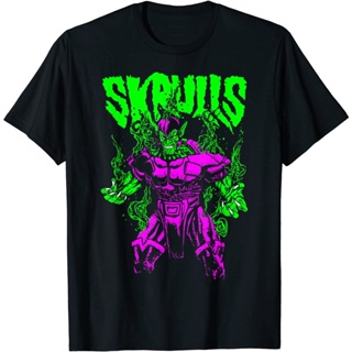 Marvel Skrull Transform Retro Comic Graphic T-Shirt