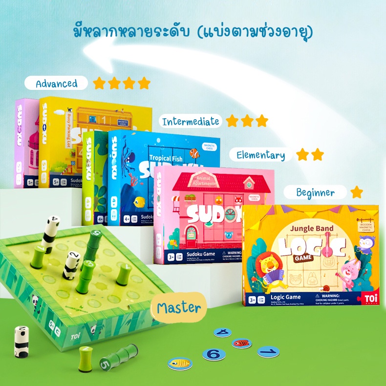 toi-sudoku-logic-game-เกมซูโดกุ-ของเล่นเสริมพัฒนาการ-ของเล่นเด็ก