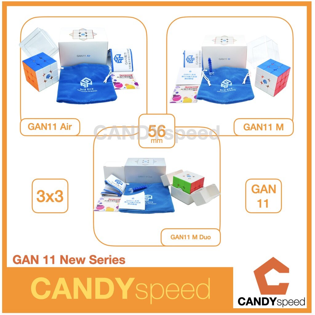 ภาพหน้าปกสินค้ารูบิค GAN11 M Duo  GAN11 M  GAN11 Air  GAN 11  by CANDYspeed