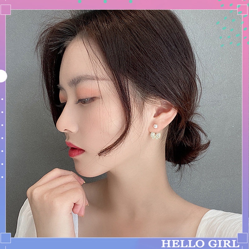 a-hello-girl-ต่างหูเข็มเงิน-s925-ประดับโบว์-ไข่มุก-พลอยเทียม-สไตล์เกาหลี-เรียบง่าย-ของขวัญปาร์ตี้-เครื่องประดับ-สําหรับผู้หญิง