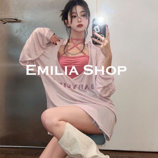 EMILIA SHOP เสื้อครอป  2022 ใหม่ ES220205