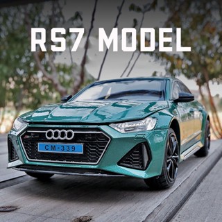 โมเดลรถยนต์ สเกล 1:24 Audi RS7 โลหะ ของเล่น ของขวัญวันเกิด สําหรับเด็กผู้ชาย และคู่รัก