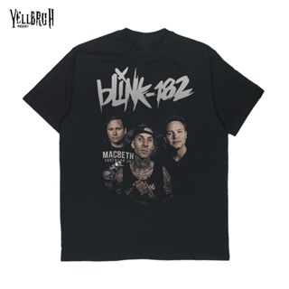 เสื้อยืดผู้ชาย Blink 182 เสื้อยืด สีดํา โอเวอร์ไซส์ | สินค้า Yellbruh S-5XL
