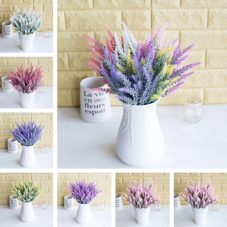 【AG】Artificial Flower Simulation Home Decor Ornament Beautiful Fake Lavender for Wedding