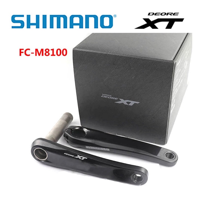 SHIMANO XT FC-M8100 - Pedivella sinistra, 175 mm