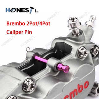 ภาพขนาดย่อสินค้าHonesti22 Gr5 titanium alloy brembo Caliper Pin,fit brembo 4 pot and 2 pot.