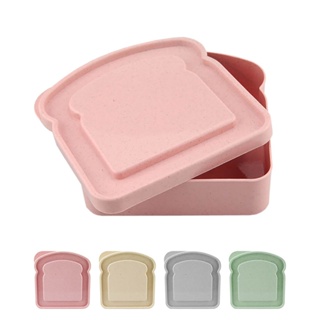 [EPAY] กล่องพลาสติก ใช้ซ้ําได้ 4 สี สําหรับใส่อาหาร แซนวิช