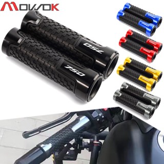 MOW สำหรับ HONDA FORZA 750 FORZA750 Forza750 2020 2021 ‑ 7/8 "Handle Grip Handlebar Gri