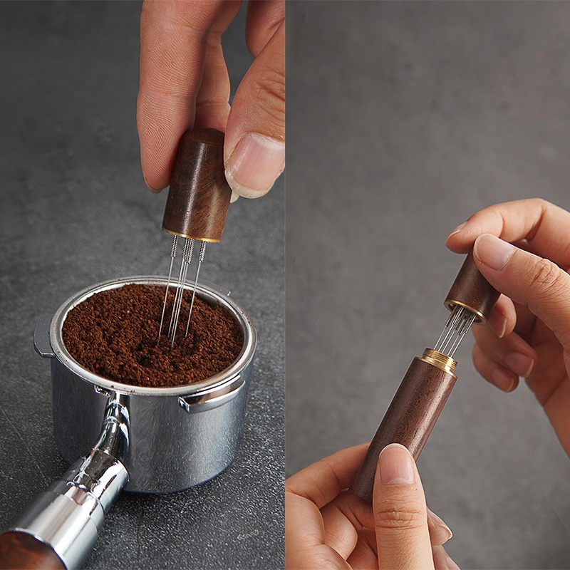 เข็มเกลี่ยผงกาแฟ-เข็มใส่ผงผ้า-5-เข็ม-สเตนเลสสตีล-ที่ใส่ผงกาแฟ-สแตนเลสเข็มชนิดผงเสริมเครื่องมือผ้า-เครื่องบดผงกาแฟ-zrrj