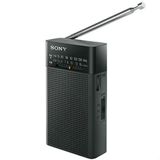 สินค้า [จากญี่ปุ่น] Sony Icf-P26 B วิทยุแบบพกพา Icf-P26 : Fm / Am เข้ากันได้กว้างสีดํา