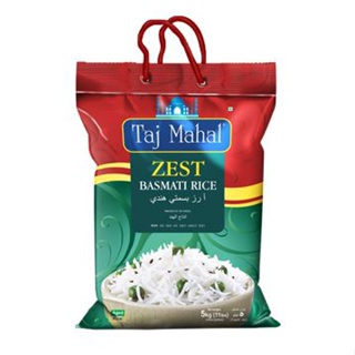 ข้าวบาสมาติ Taj Mahal Zest Basmati Rice 5 Kg