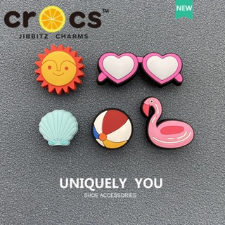 สินค้า jibbitz crocs charms แท้ ตัวติดรองเท้า   จี้รูปดอกไม้ สําหรับตกแต่งรองเท้า crocs DIY
