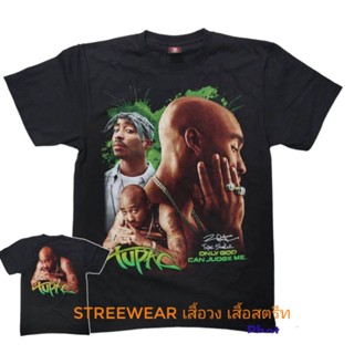 เสื้อยืด 2pac tupac shakur hiphop legend