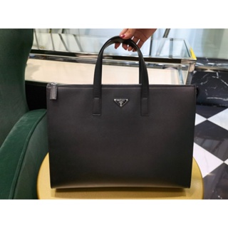 พรี​ ราคา10700 Prada 2VG039 กระเป๋าเอกสาร หนังวัว