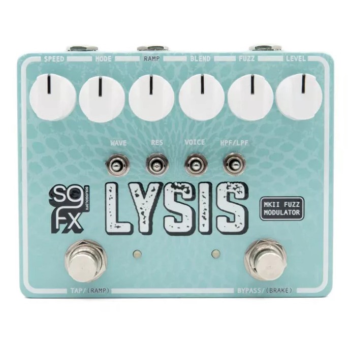 solid-gold-fx-lysis-mkii-polyphonic-octave-fuzz-modulator-limited-edition-seafoam-green-เอฟเฟคกีต้าร์ไฟฟ้า