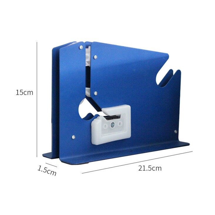 เครื่องรัดปากถุง-ที่รัดปากถุง-รุ่น-k8-แท่นเทปรัดปากถุง-เครื่องรัดถุงผัก-เครื่องรัดปากถุง-สีน้ำเงิน