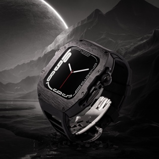 เคสคาร์บอนไฟเบอร์ สําหรับ Apple watch iwatch Ultra 49 มม. S8 45 44 มม. iwatch 49 มม.