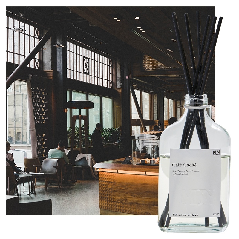 MN FORMULA Room Diffuser กลิ่น Café Caché ก้านไม้หอมกระจายกลิ่นฟุ้งทั่ว